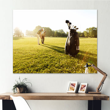 Golf Swing Harmony I - Golf Canvas Wall Art